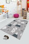 Conceptum Alfombra de Pasillo HMNT233 Multicolor 80 x 200 cm